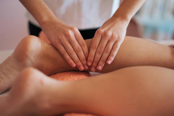 Drenanje Linfático Manual en pierna